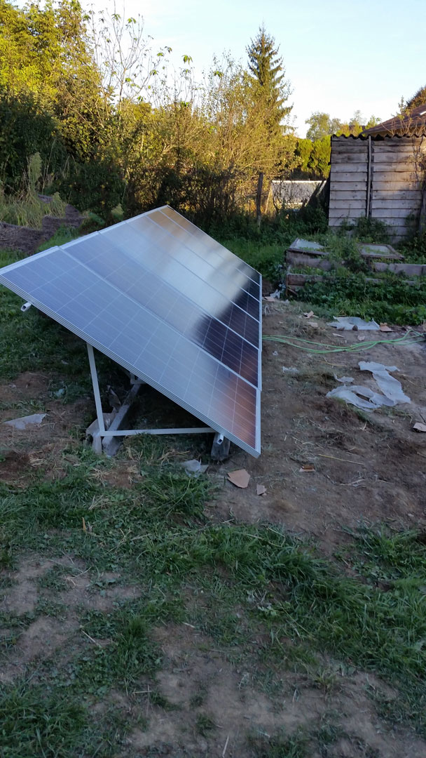 installation panneaux solaires sol Génération Solaire